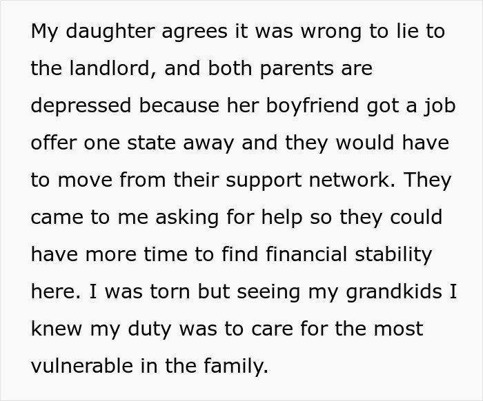 Text about mom robbing younger kid&rsquo;s future to support irresponsible sister, causing family conflict and financial strain.