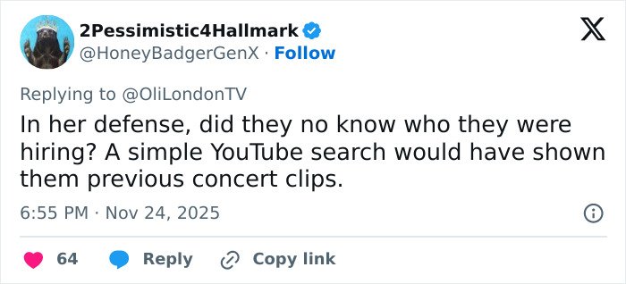 Tweet discussing reactions to Jennifer Lopez's risqué performance at a billionaire's wedding and its online search visibility.