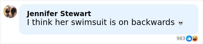Screenshot of a social media comment about Jennifer Lopez's risqué performance at a billionaire's wedding.