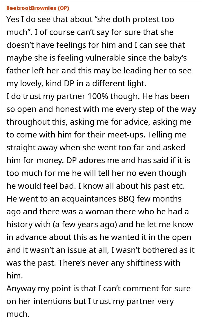 Woman looking hurt and reflective, highlighting feelings around partner’s first birth support experience without her.