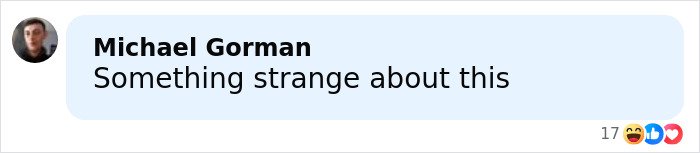 Screenshot of a social media comment by Michael Gorman reacting to Stranger Things actor Gaten Matarazzo's living situation with co-star.