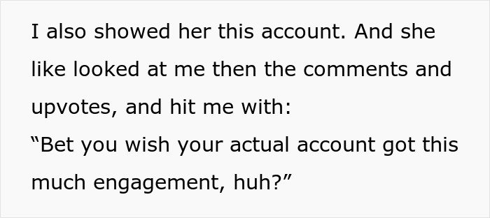 Text message exchange revealing true colors leading to man cutting ties with his mother after texts to his girlfriend.