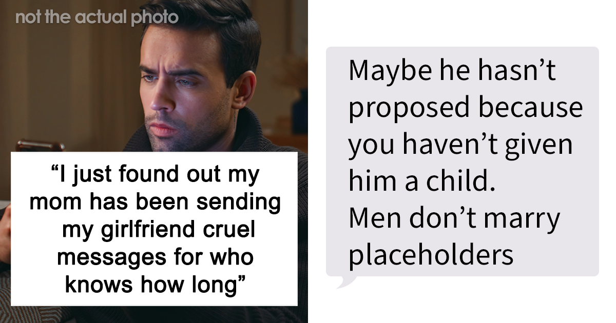 Man Sees Red After Accidentally Reading The Texts His Mother Has Been Sending To His Girlfriend