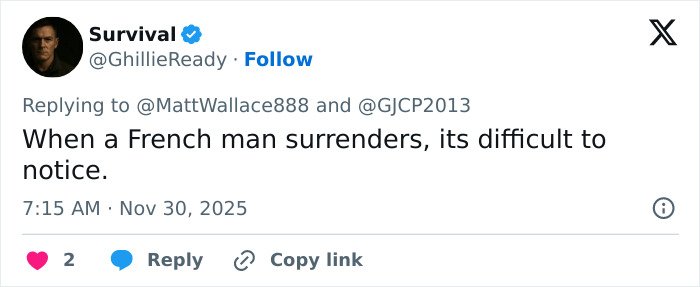 Tweet about a French soldier’s odd behavior behind Macron before abruptly leaving the stage sparking conspiracy theories.