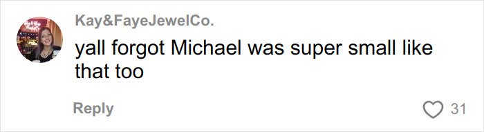 Screenshot of a social media comment discussing La Toya Jackson's alarmingly slim appearance and possible health issues.