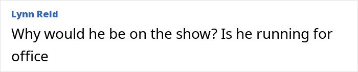 Comment by Lynn Reid questioning the debate appearance related to Scott Jennings and Michael Douglas’s nepo baby son.