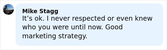 Screenshot of a social media comment responding to Jurassic World star BD Wong’s groveling apology following a racist joke controversy.