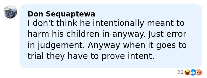 Screenshot of a Facebook comment discussing a dad’s disturbing behavior and children’s heartbreaking words after a mountain incident.