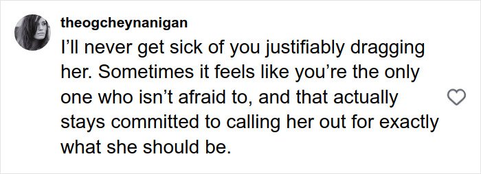 Screenshot of social media comment about Sydney Sweeney’s MAGA makeover sparking viral online showdown and stylist response.