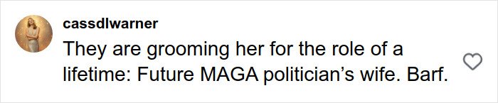 Text comment about Sydney Sweeney’s MAGA makeover causing an online showdown as stylist responds.