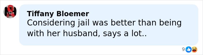 Screenshot of a social media comment discussing a woman’s chilling 911 call after brutally attacking sleeping boyfriend.