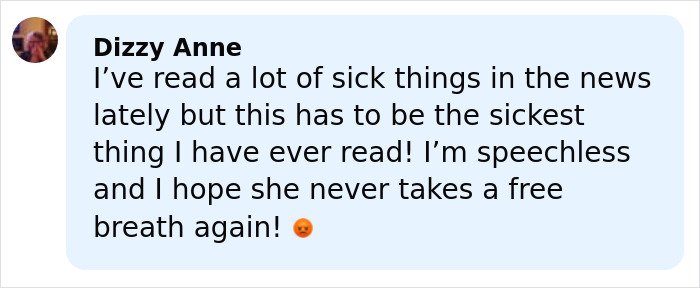 Screenshot of a social media comment reacting to a horrifying wedding tragedy and a disturbing aunt's pattern after a missing child's body was found.