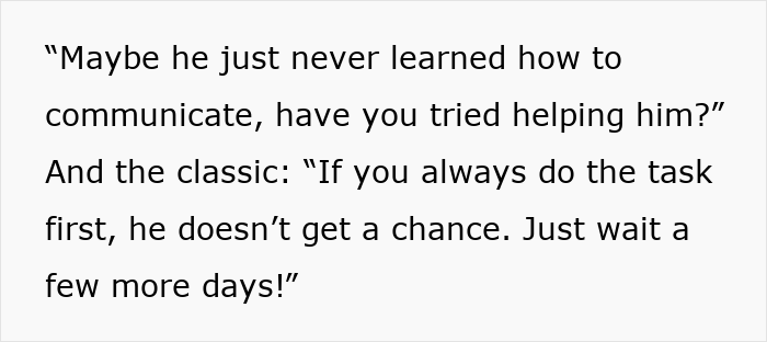 Text excerpt discussing communication issues and patterns men in relationships often follow, from a single woman's perspective.