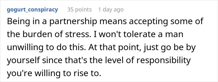 Screenshot of a social media comment about men in relationships and the pattern single women notice in their behavior.