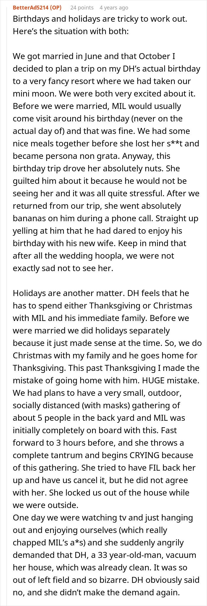 Son appalled by mom’s behavior ruining his wedding day and causing family drama on his big day