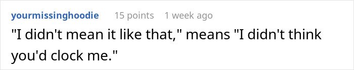 Screenshot of a social media comment discussing relationship conflict involving an upset man and his ex’s interference.