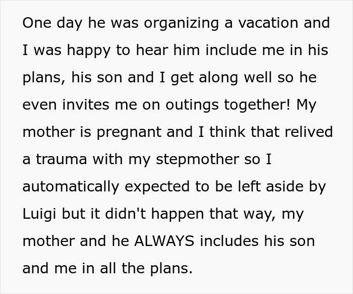 Teen revealing insecurity about stepmother, navigating family dynamics with stepchildren and her mother’s pregnancy news.