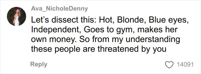 Comment from a viewer about a curvy news anchor going viral after reading mean viewer comments in her broadcast voice.