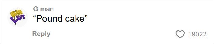 Comment on social media post saying Pound cake with 19022 likes related to curvy news anchor viral broadcast.