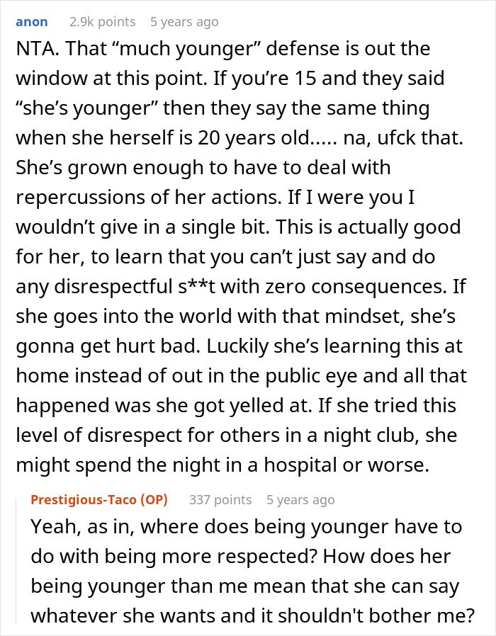 Online argument about a guy venting on his girlfriend wanting him to close her closet door and her public clap back.