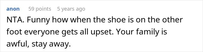 Screenshot of an online comment venting about a girlfriend wanting her closet door closed, leading to a public clap back.