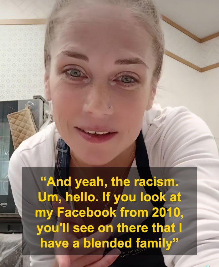 Cinnabon worker involved in viral racist tirade speaks out as criminal past details emerge in video statement.