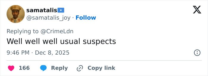 Screenshot of a social media reply commenting on the behavior of a wealthy US student after an altercation.