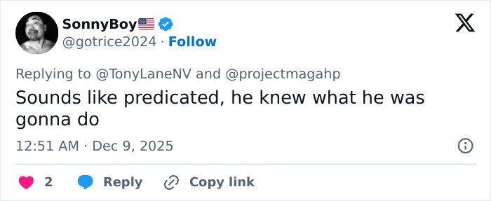 Tweet by user SonnyBoy discussing actions of a wealthy US student after leaving girlfriend unresponsive post-altercation.