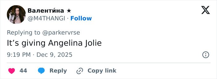 Social media post discussing a viral theory about Millie Bobby Brown's newborn daughter after new pictures appeared.