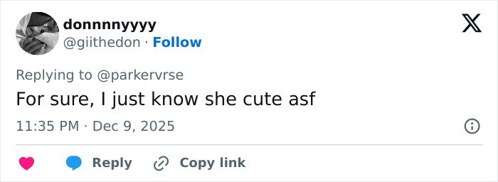Social media reply discussing Millie Bobby Brown's newborn daughter in a viral theory after new pictures emerge.