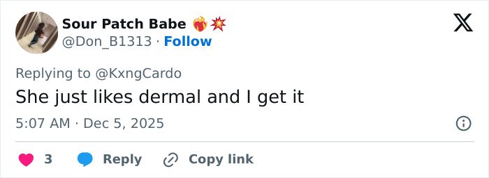Social media user commenting on Cardi B&rsquo;s new neck and back piercings receiving backlash online.