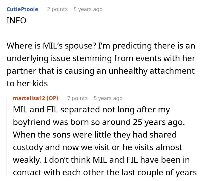 Online discussion about women pretending ignorance to ruin MIL's surprise, highlighting family tensions and custody issues.