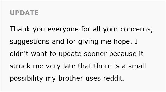 Update message expressing gratitude for support while being held hostage at parents' place, unsure of what to do next.