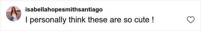 Comment on a social media post expressing that mother-son photoshoot is cute amid dating debate controversy.