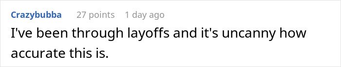 Comment on job security discussing subtle red flags indicating your job might not be safe amid layoffs.