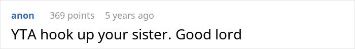Screenshot of an online comment discussing a guy causing a stir by giving his old laptop to his cat instead of his sister.