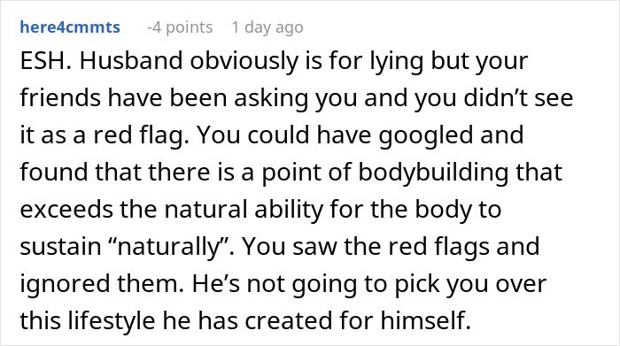 Woman confronting husband about risking future child&rsquo;s health after exposing his lie in a heated argument online.