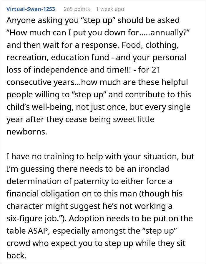 Childfree woman refusing responsibility for sister&rsquo;s baby, discussing family dynamics and personal boundaries around childcare.