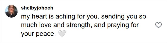 Social media post expressing love and strength for Rob Reiner's daughter after parents found slain in LA home.