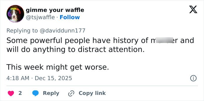 Screenshot of a tweet discussing MAGA hypocrisy related to Rob Reiner's slaying compared to Charlie Kirk.