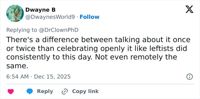 Screenshot of a tweet discussing MAGA hypocrisy comparing Rob Reiner's slaying to Charlie Kirk in a political debate.
