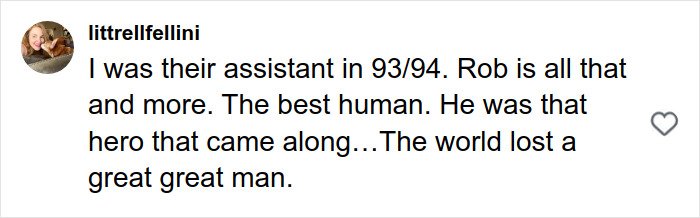 Comment praising Rob Reiner’s character and impact, related to Michelle Obama’s response on Rob Reiner tragedy.