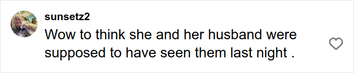 Comment by user sunsetz2 expressing surprise about Michelle Obama and her husband missing an event last night.