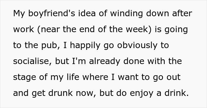 Text excerpt about boyfriend mocking girlfriend for playing video games to unwind, saying it isn&rsquo;t ladylike.