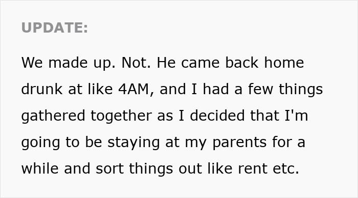 Text update explaining a guy mocked his girlfriend for playing video games to unwind, calling it not ladylike.