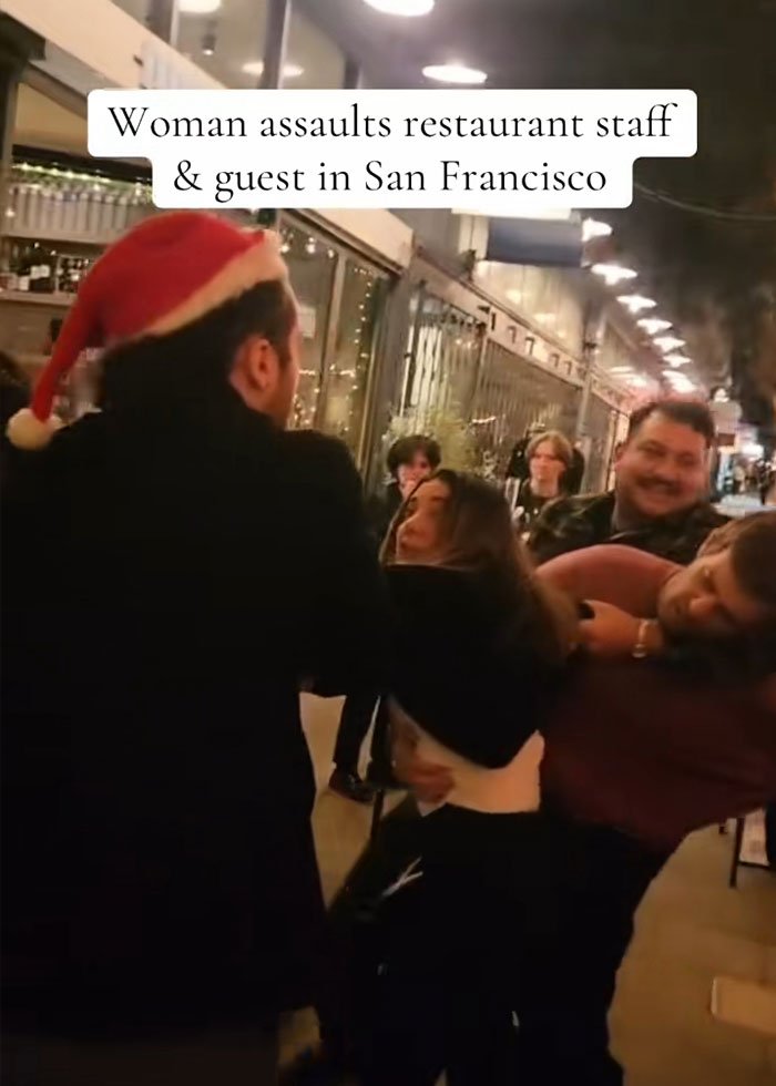 Woman involved in drunken rampage at upscale restaurant exposed as glamorous tech executive in San Francisco.