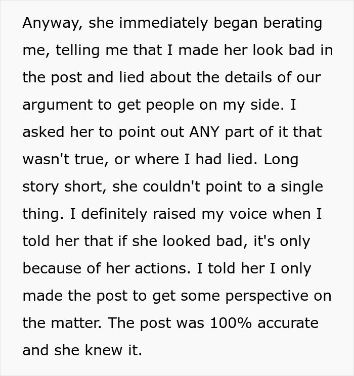 Text excerpt discussing a man lending a spare keyboard and his girlfriend's reaction leading to a breakup.