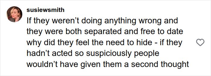 Comment about HR exec Kristin Cabot caught on Coldplay kiss cam with CEO, discussing public reaction and suspicions.