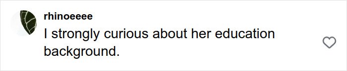 TikTok comment by user rhinoeeee expressing curiosity about a beauty queen's education background related to Japan and Finland controversy.