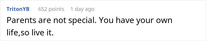 Screenshot of an online comment where a user expresses frustration about entitlement to a day off on Christmas due to kids.